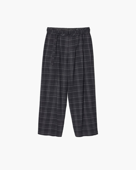 BELTED WIDE PANTS