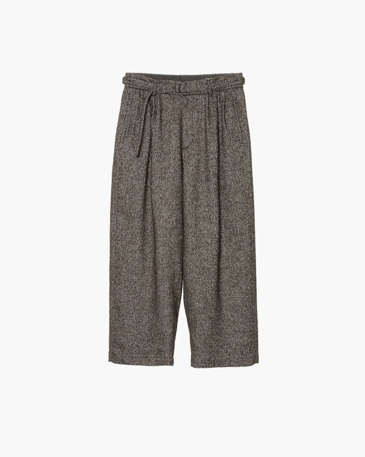 BELTED WIDE PANTS