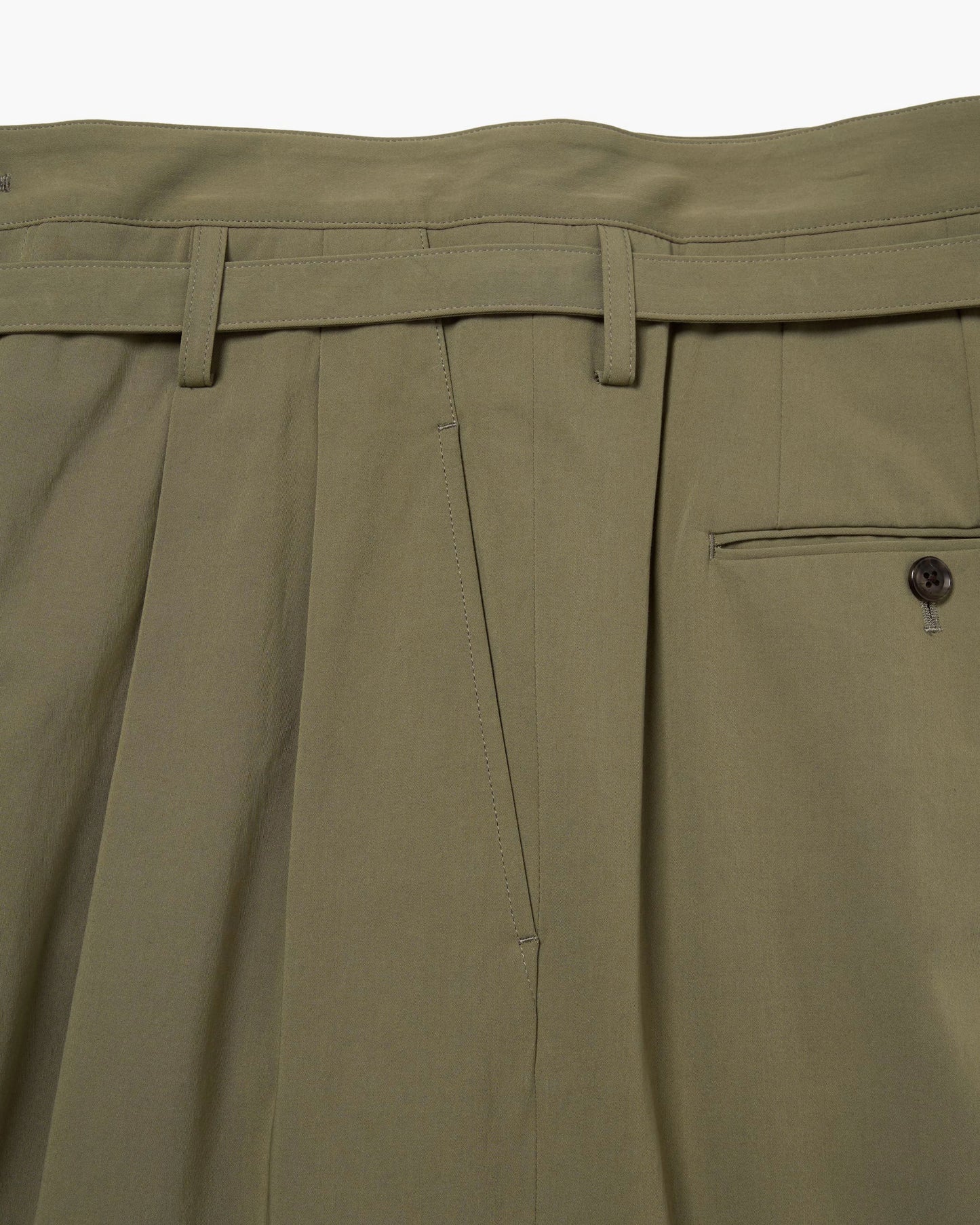 BELTED HIGH-WAIST BAGGY PANTS