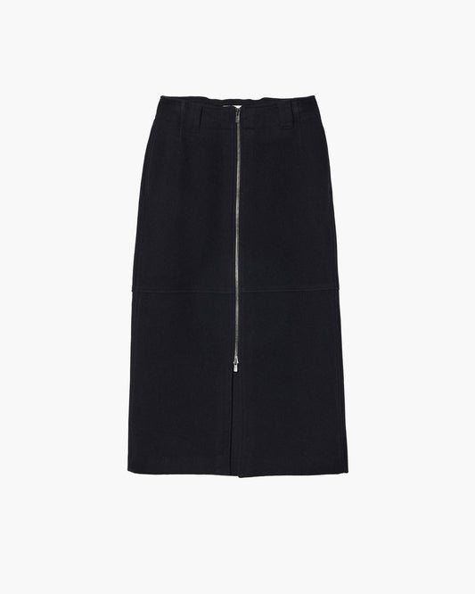 ZIP-UP STRAIGHT SKIRT