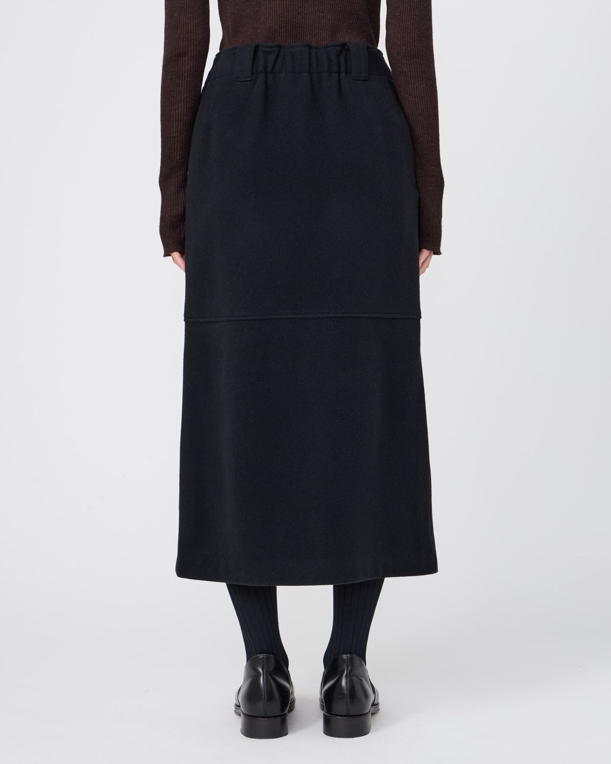 ZIP-UP STRAIGHT SKIRT