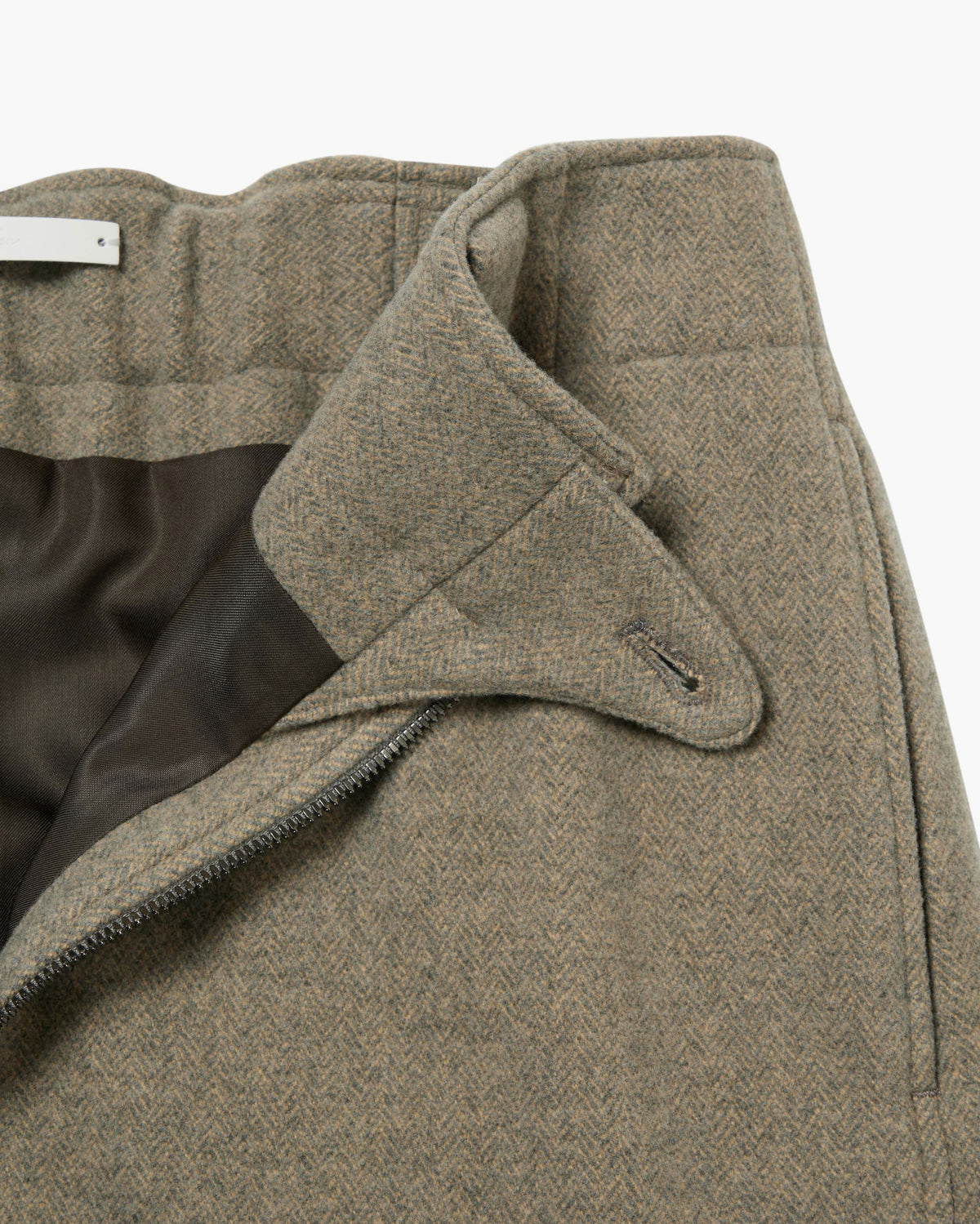 ZIP-UP STRAIGHT SKIRT