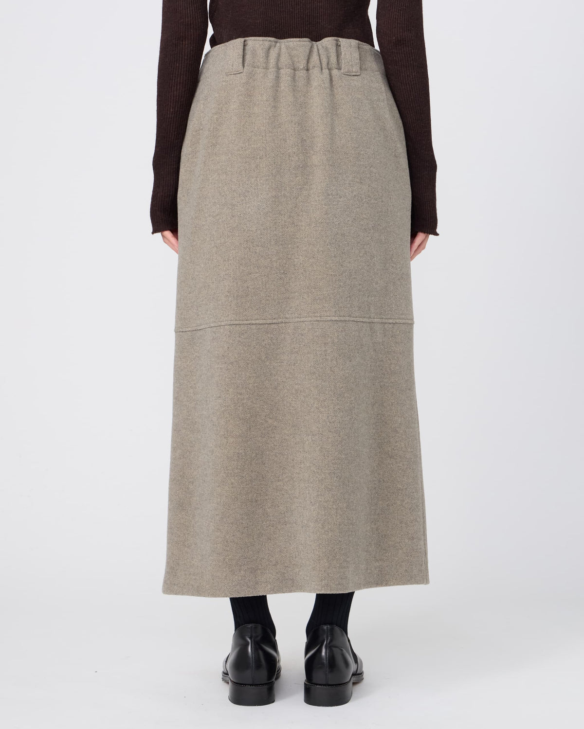 ZIP-UP STRAIGHT SKIRT