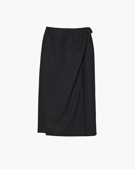DRAPED WRAP SKIRT