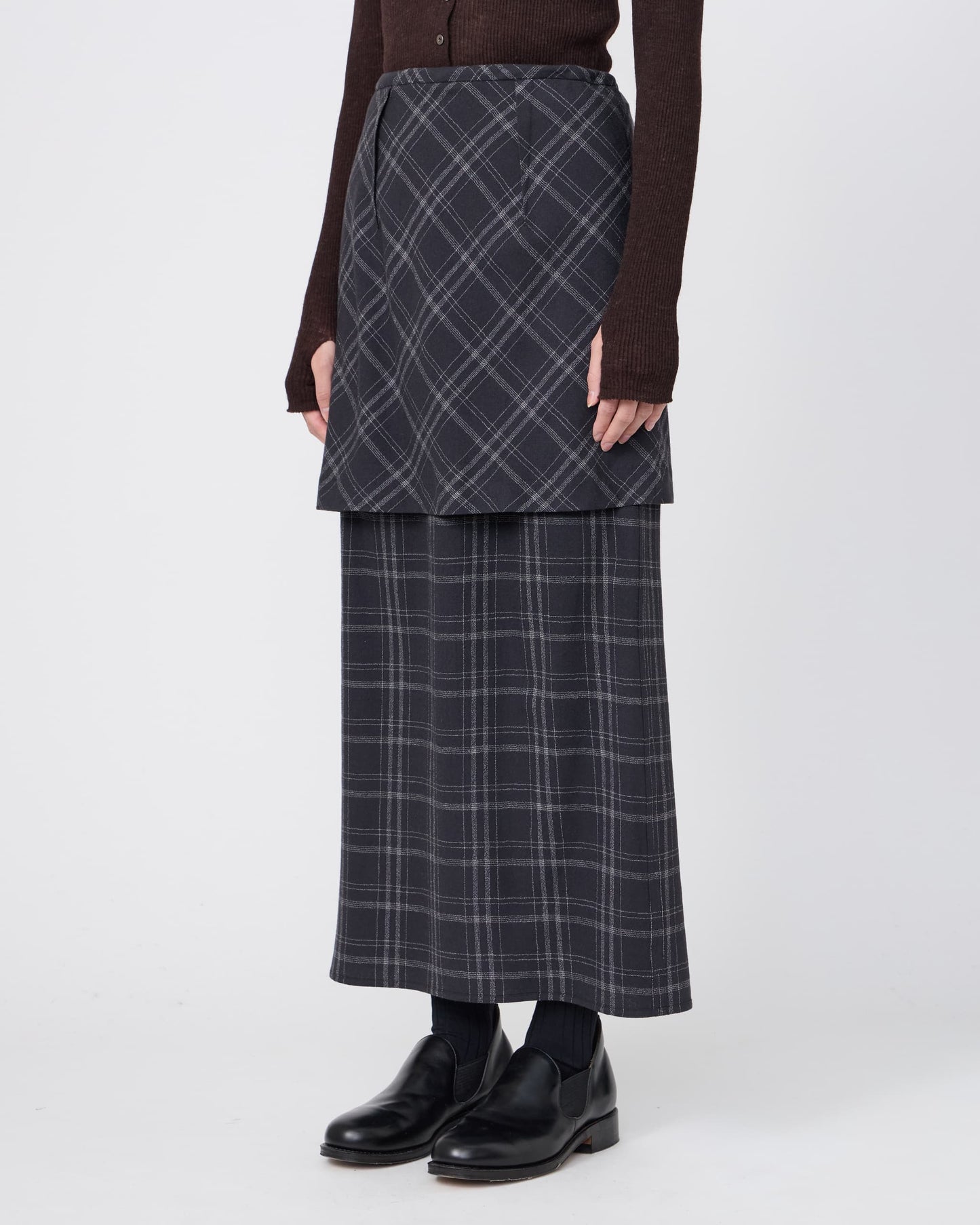 REVERSIBLE STRAIGHT SKIRT
