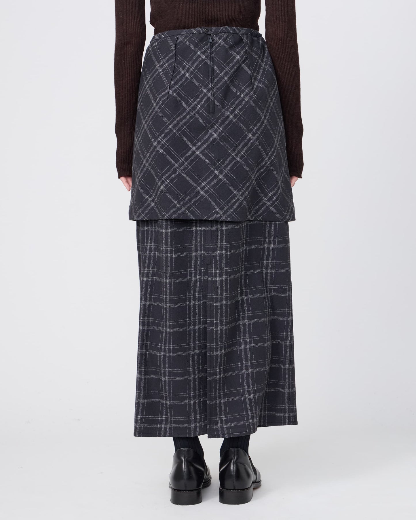 REVERSIBLE STRAIGHT SKIRT