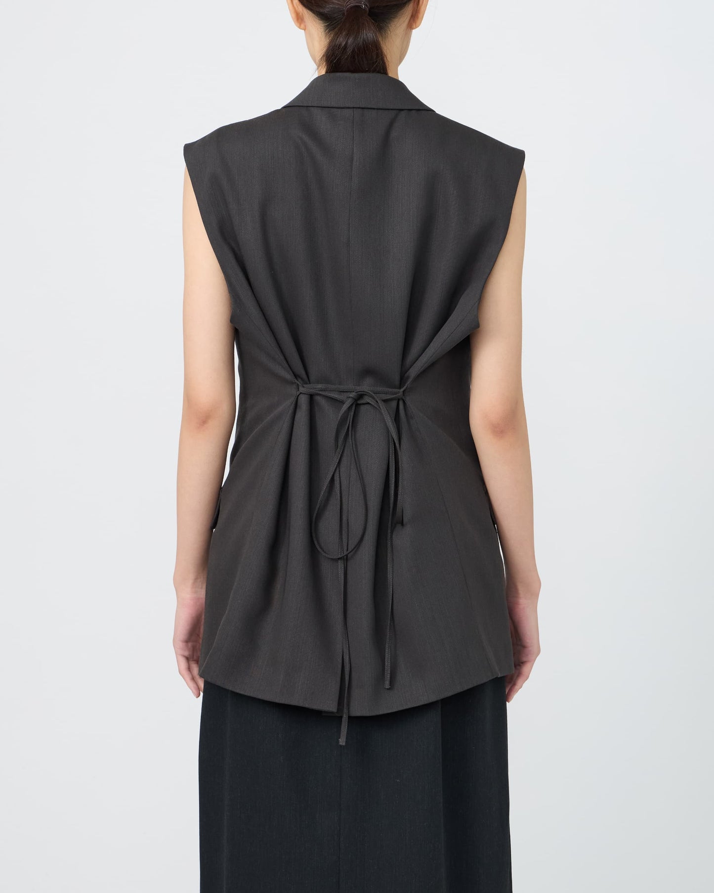 NOTCHED LAPEL JILET