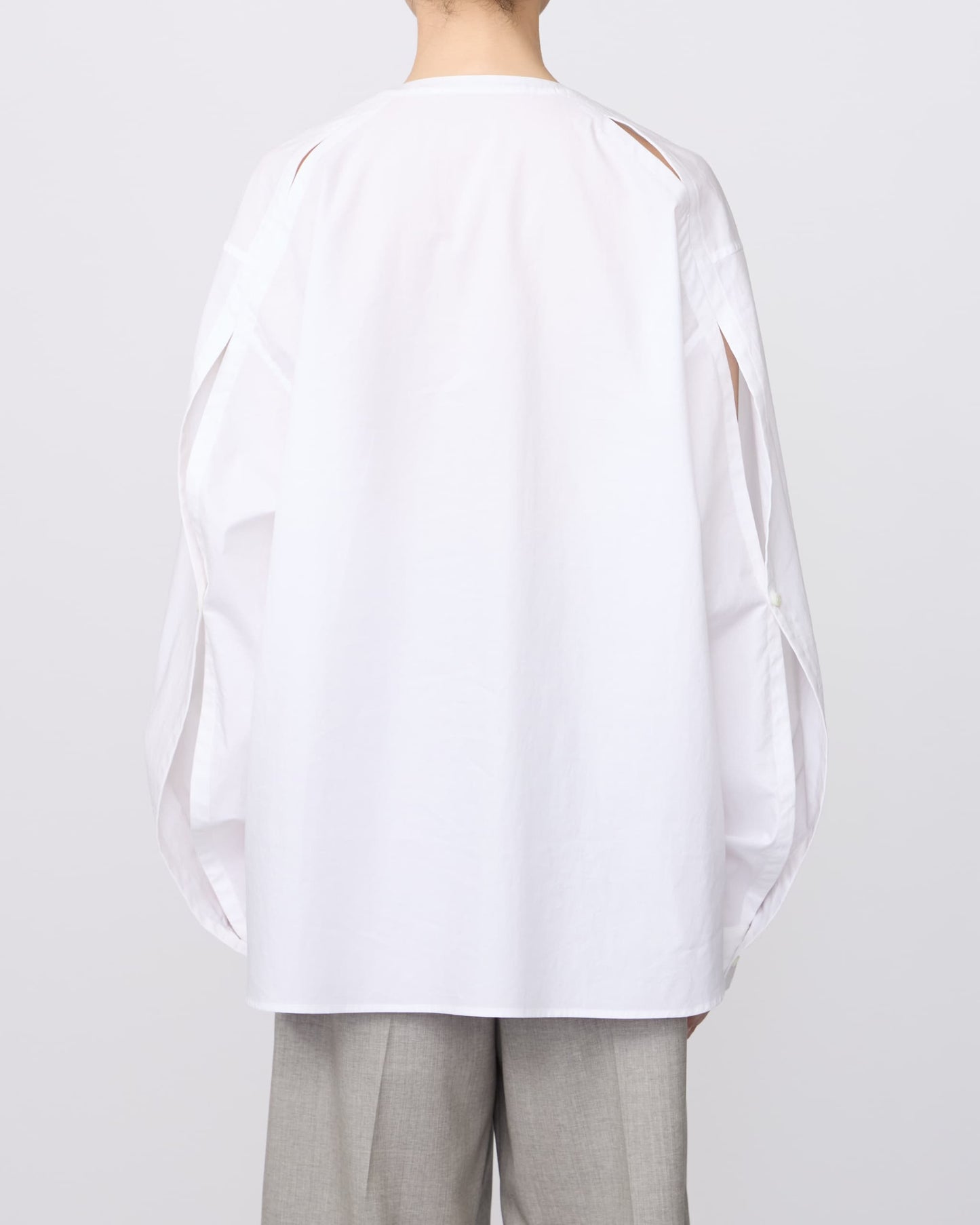 SPLIT SLEEVE SHIRT BLOUSE