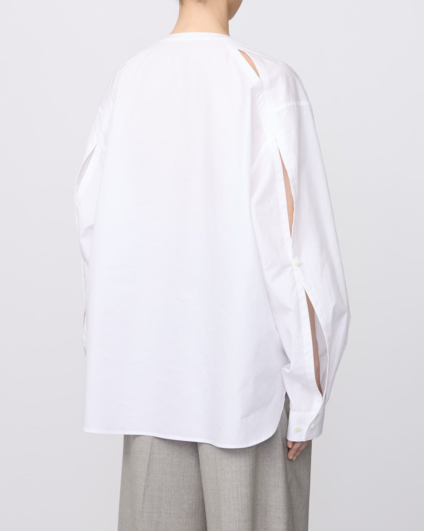 SPLIT SLEEVE SHIRT BLOUSE