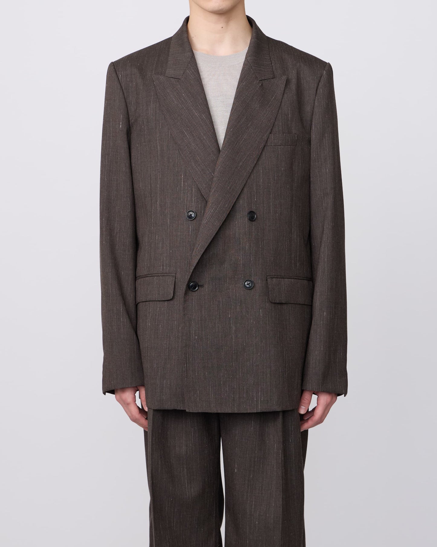 DOUBLE BREASTED TAILORED JACKET