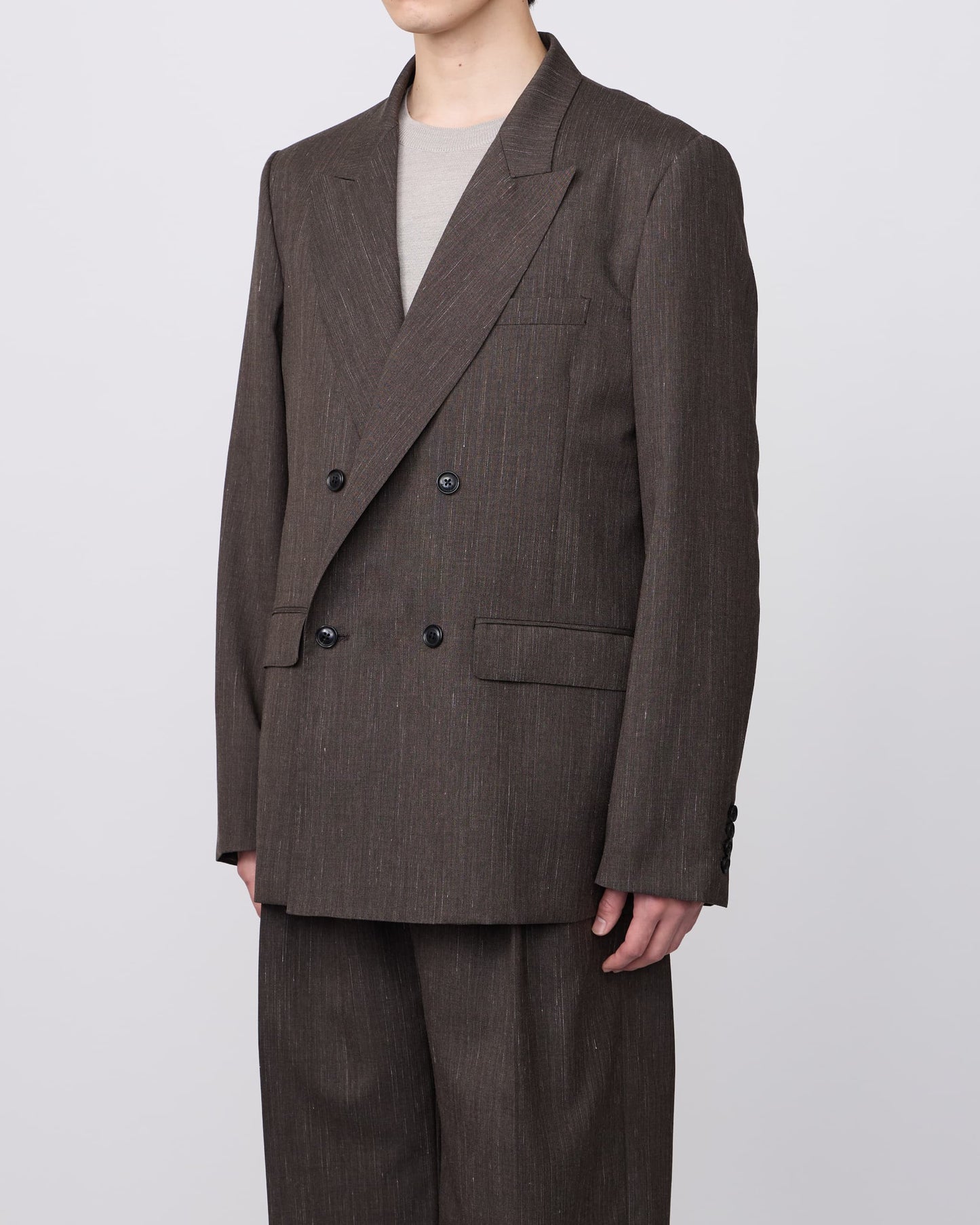 DOUBLE BREASTED TAILORED JACKET