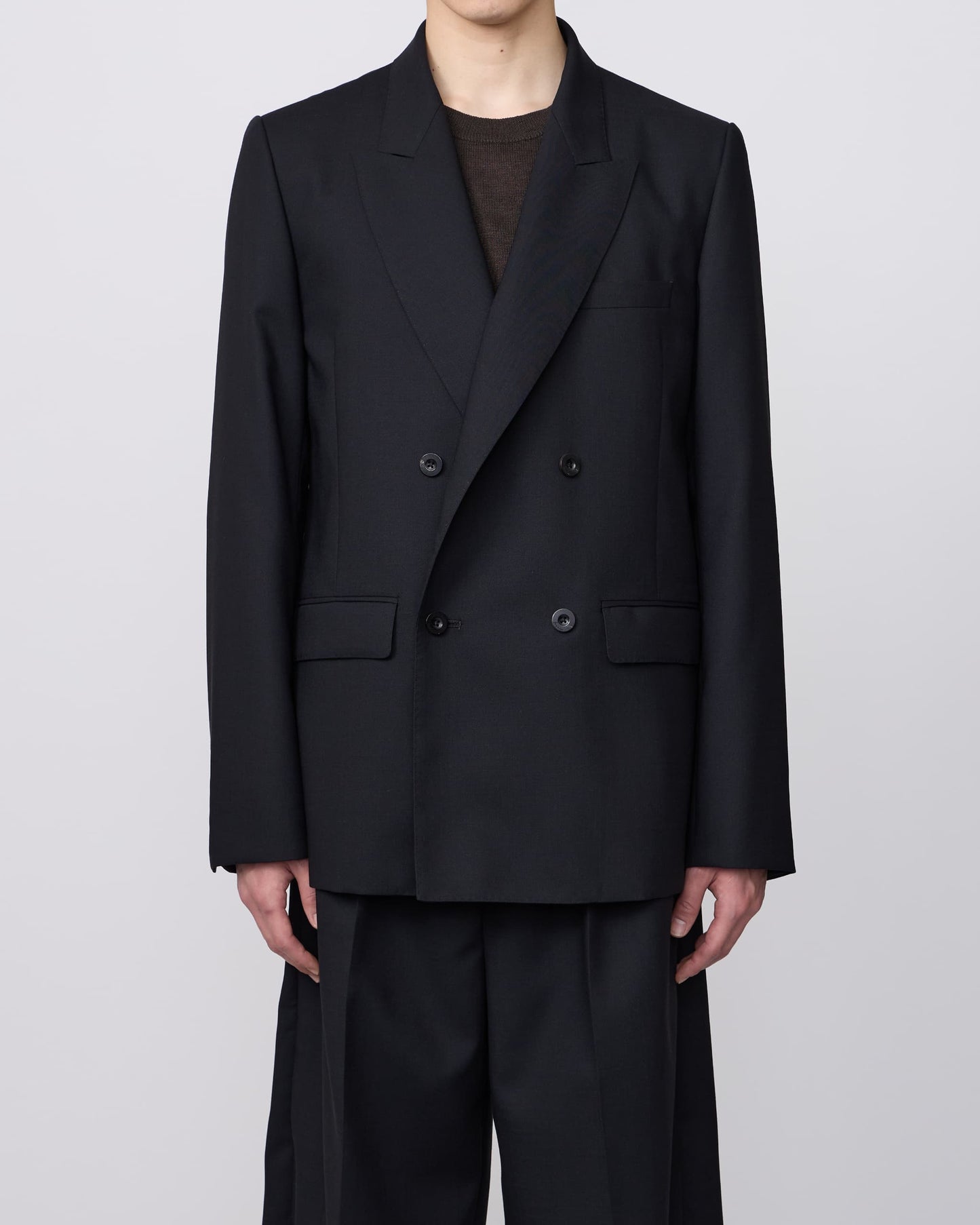 DOUBLE BREASTED TAILORED JACKET