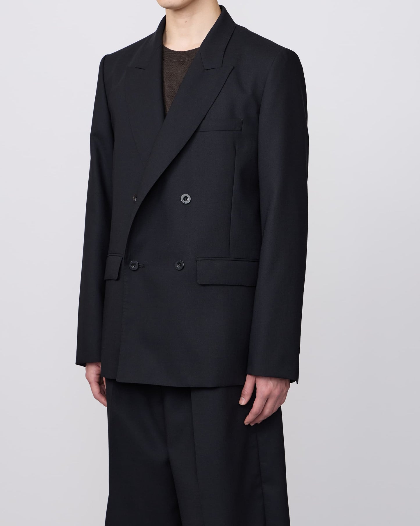 DOUBLE BREASTED TAILORED JACKET