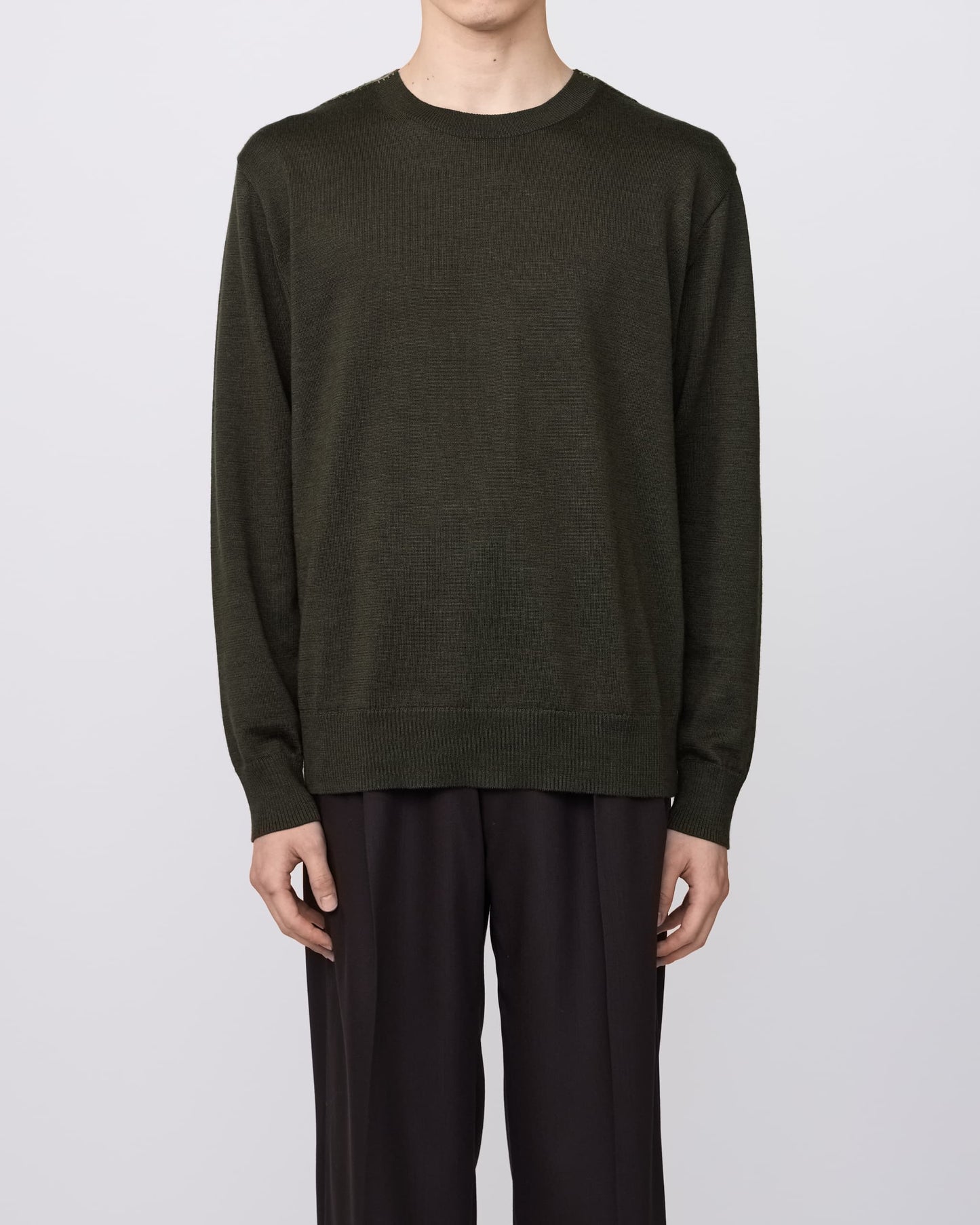 EMBROIDERED KNIT PULLOVER