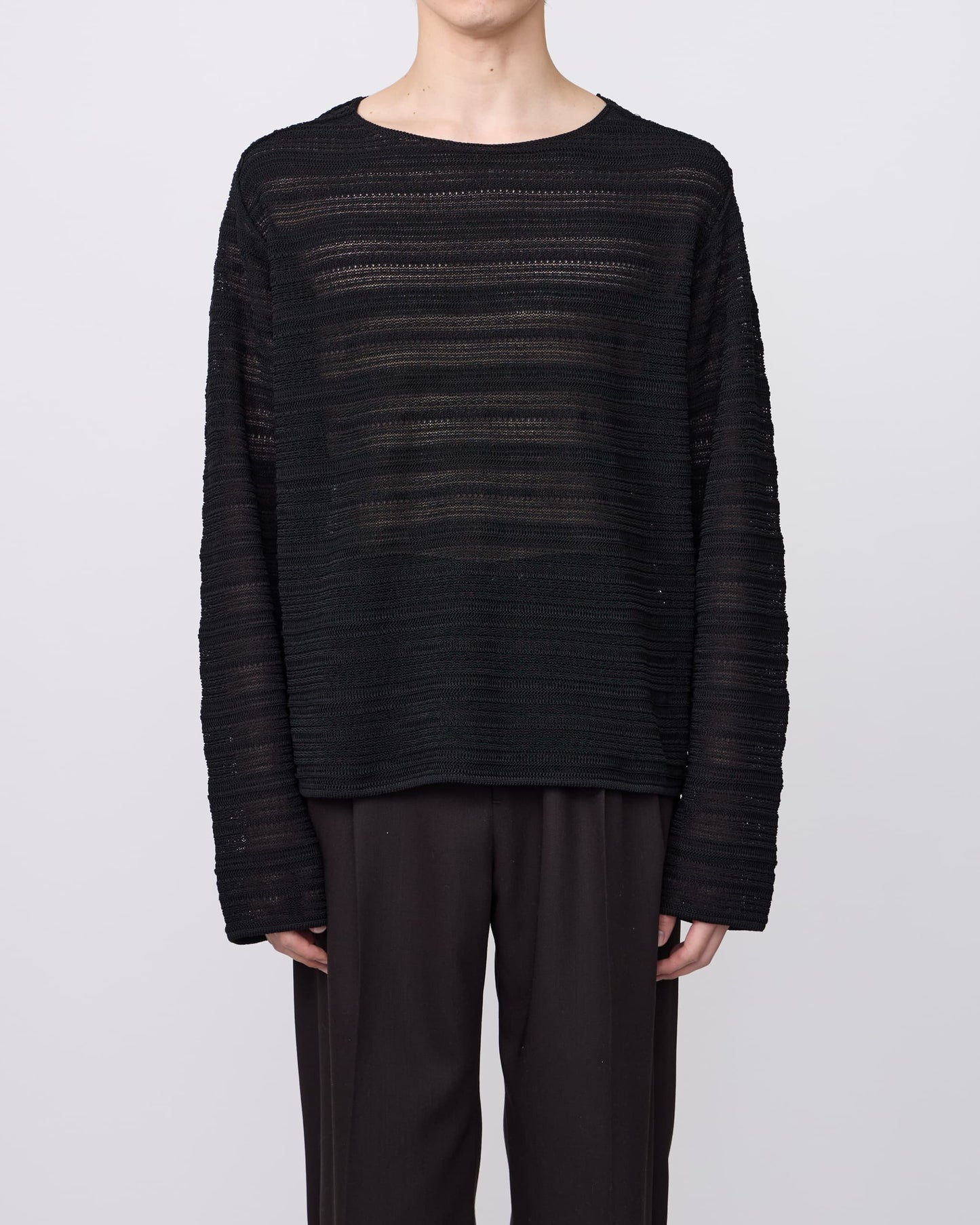 LACE KNITTING PULLOVER