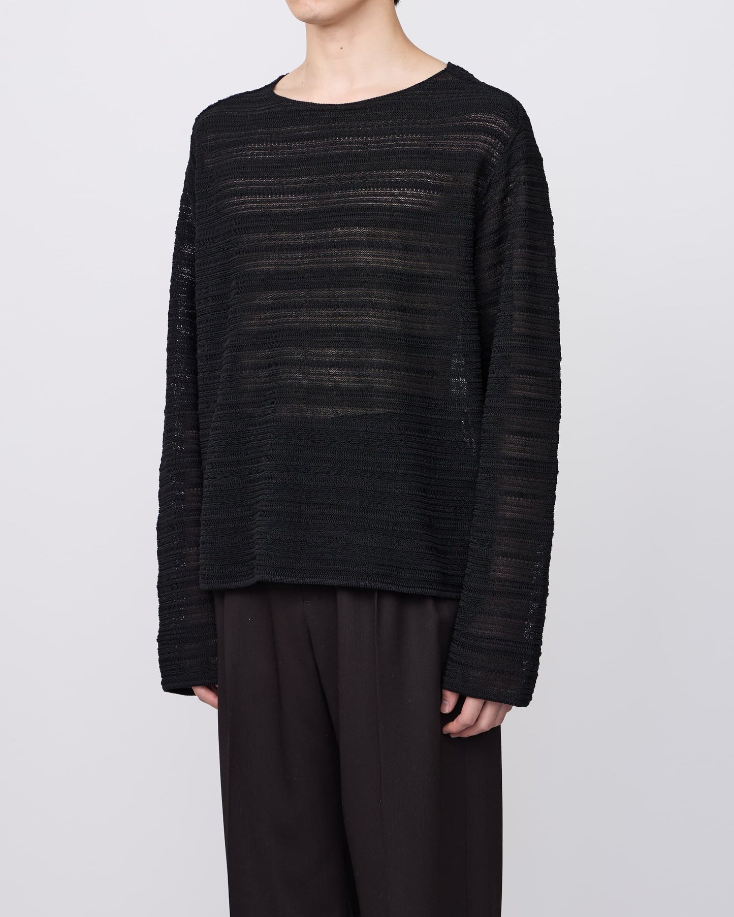 LACE KNITTING PULLOVER