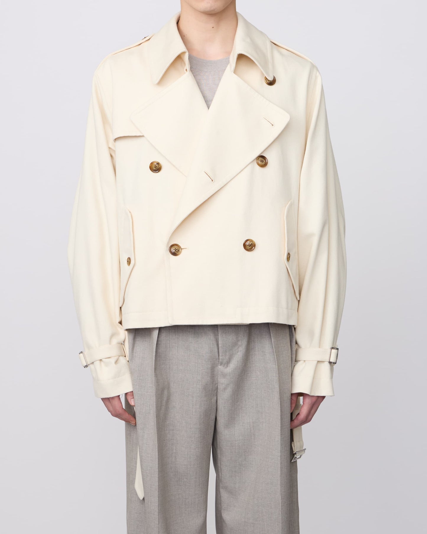 SHORT TRENCH COAT