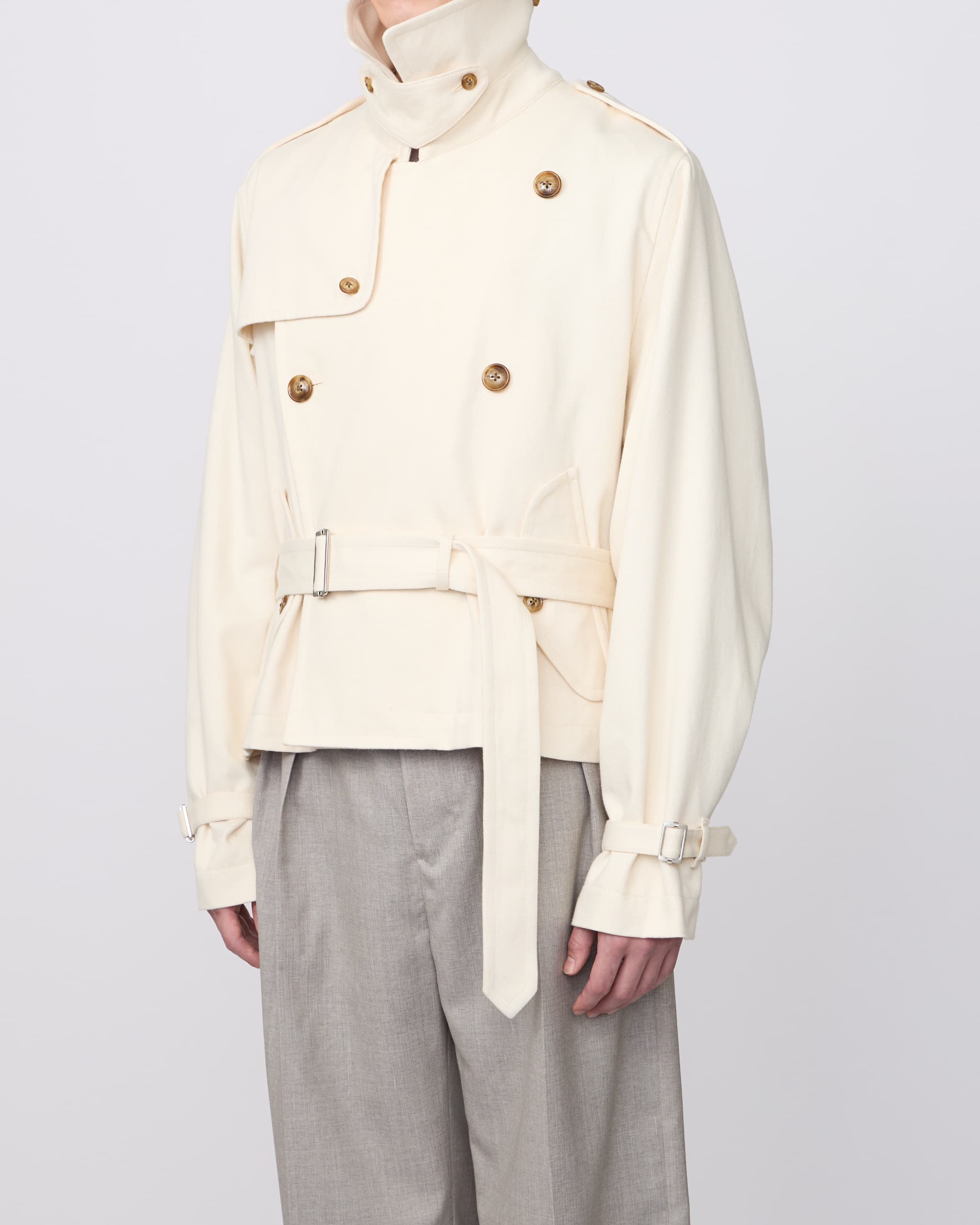 SHORT TRENCH COAT – IRENISA