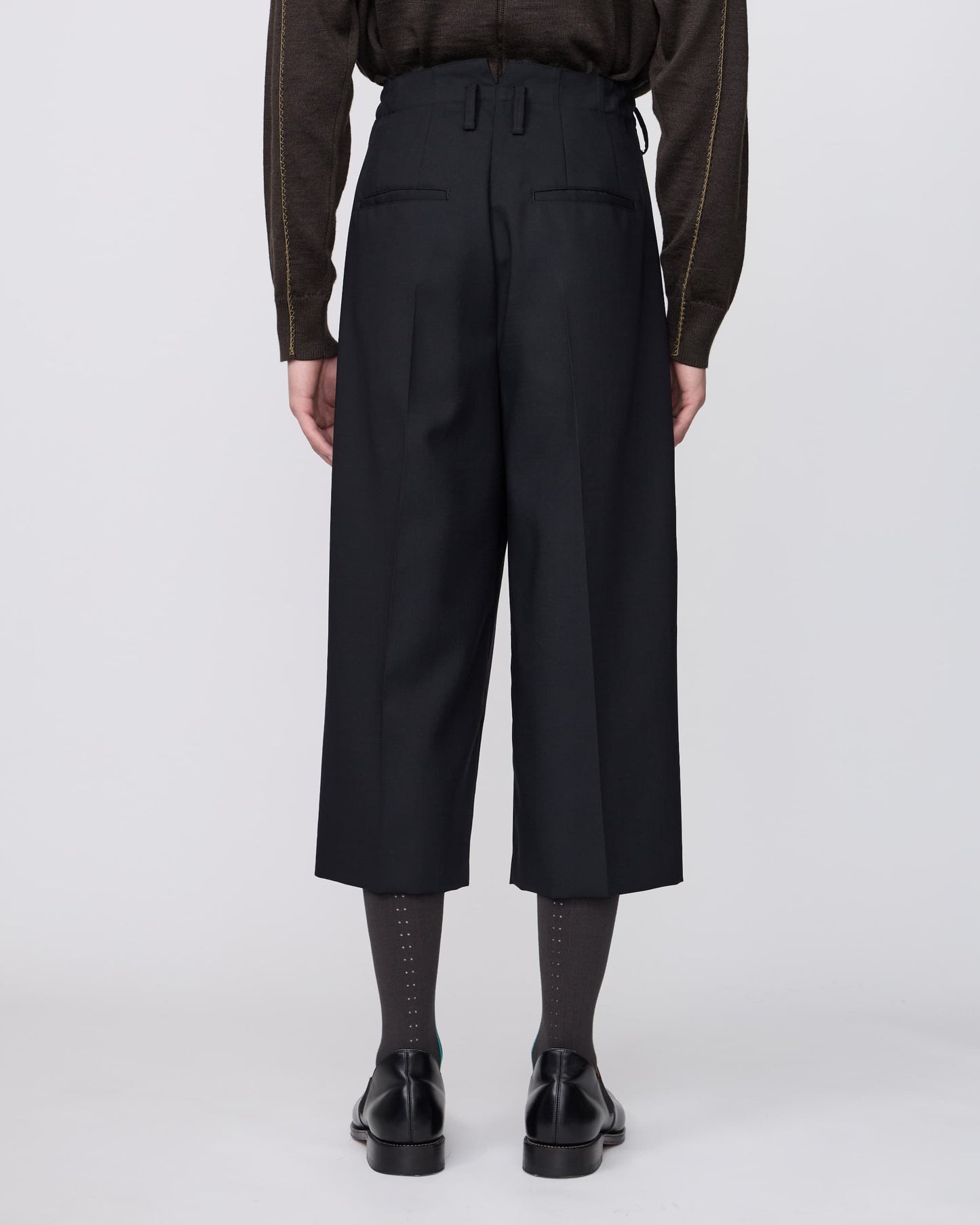 CROPPED BUGGY TROUSERS