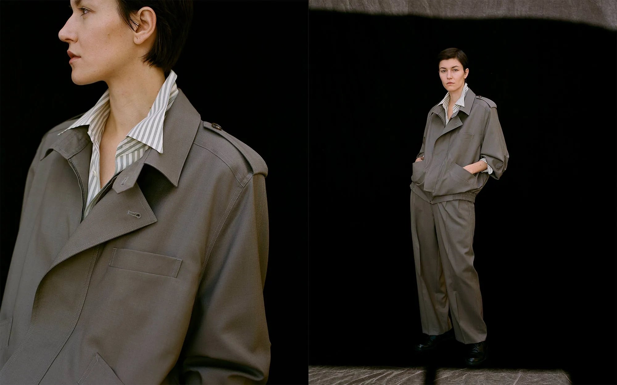 ジャケット・アウター IRENISA 2022AW RAGLAN SLEEVED OVER COAT COATS / OUTER – IRENISA