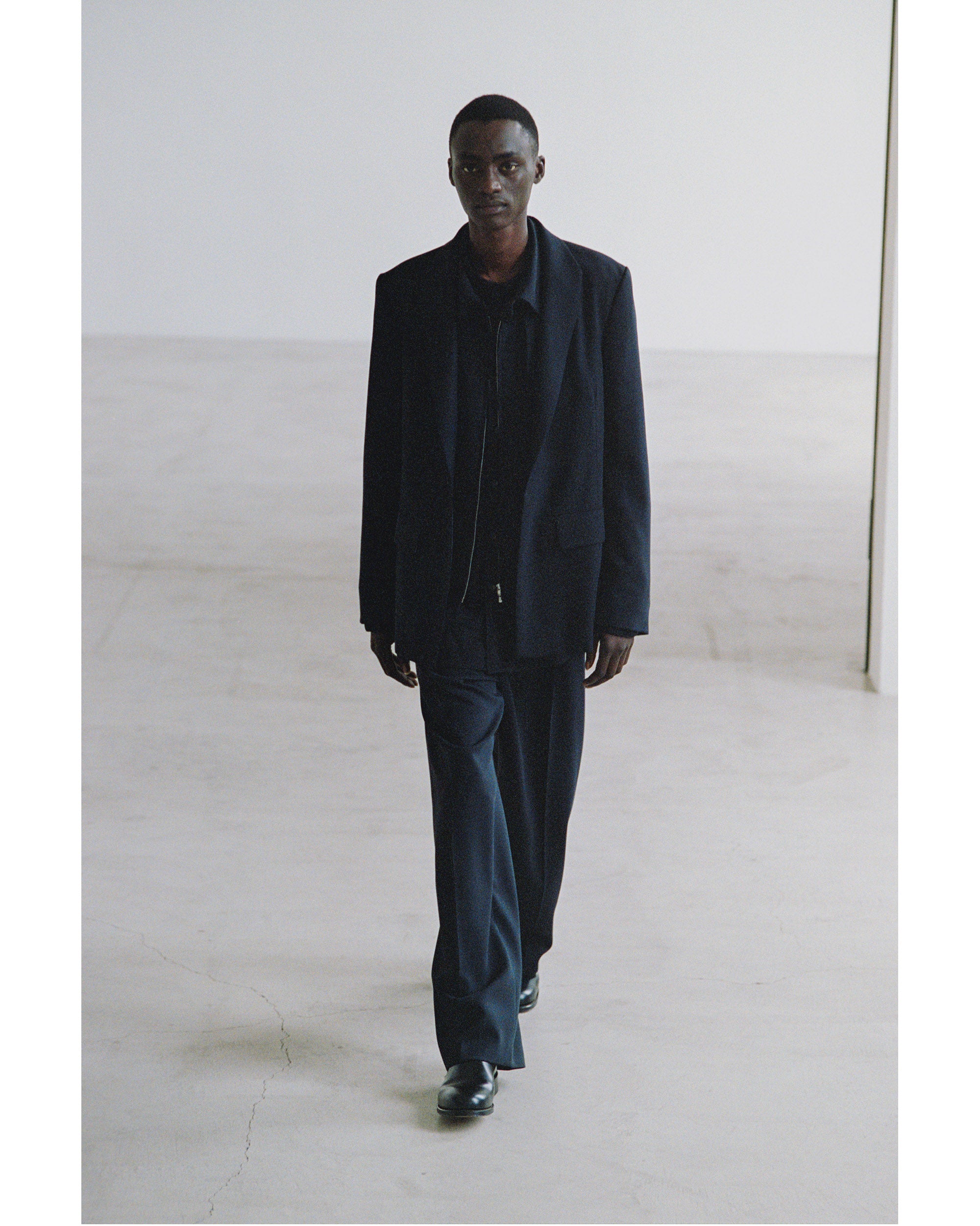 MODIFIED SHAWL COLLAR JACKET – IRENISA