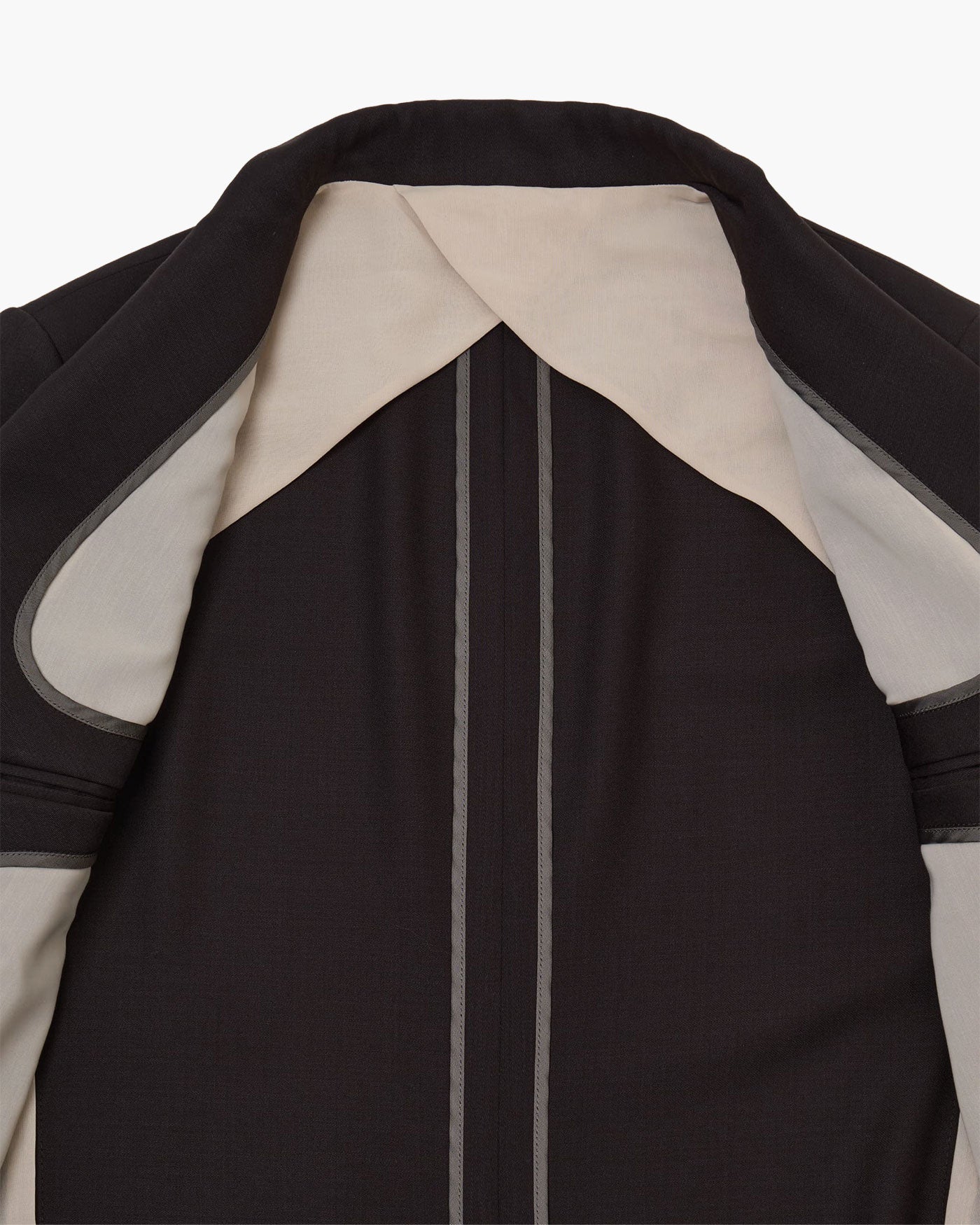 MODIFIED SHAWL COLLAR JACKET