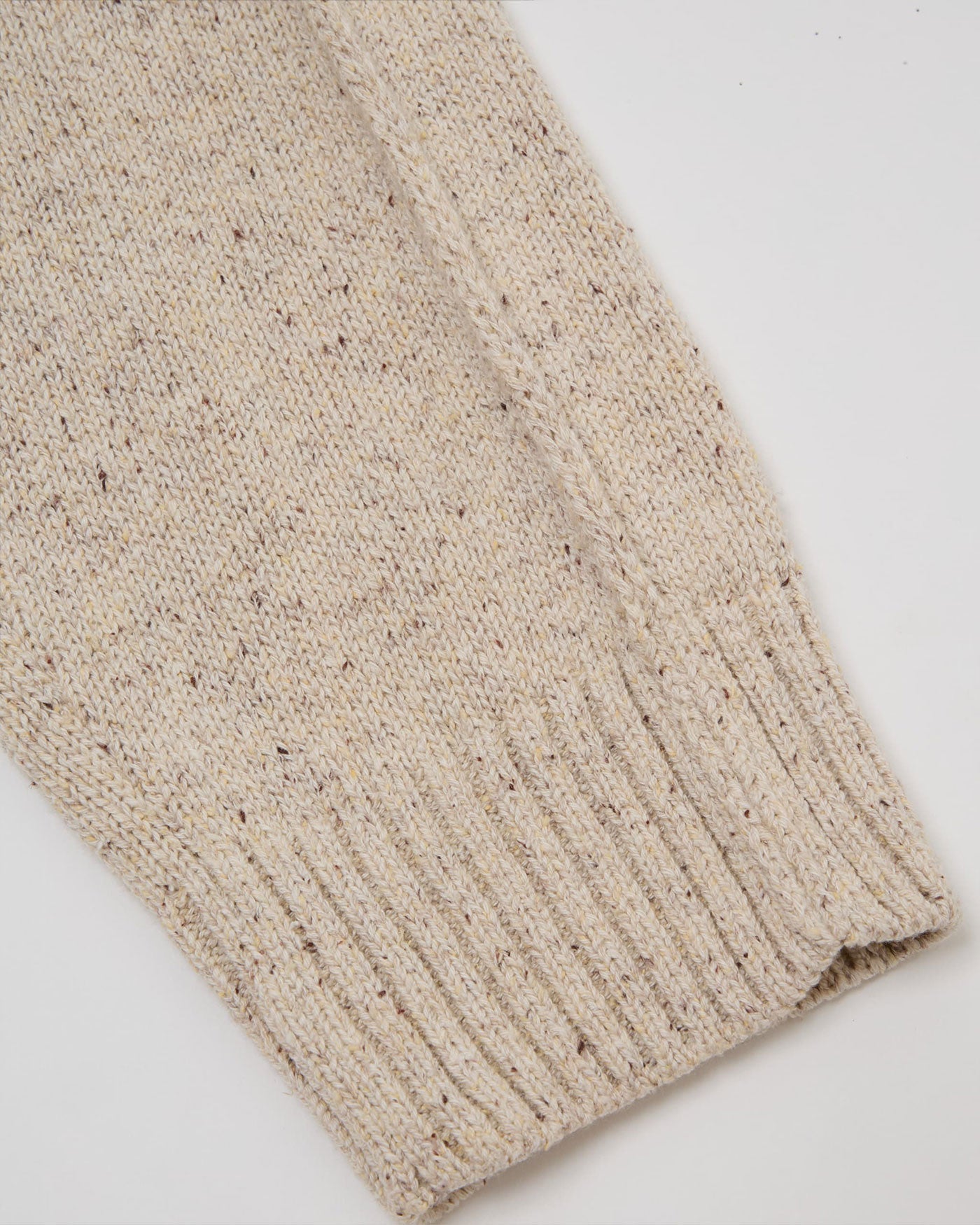 BOTTLE-NECK KNIT PULLOVER