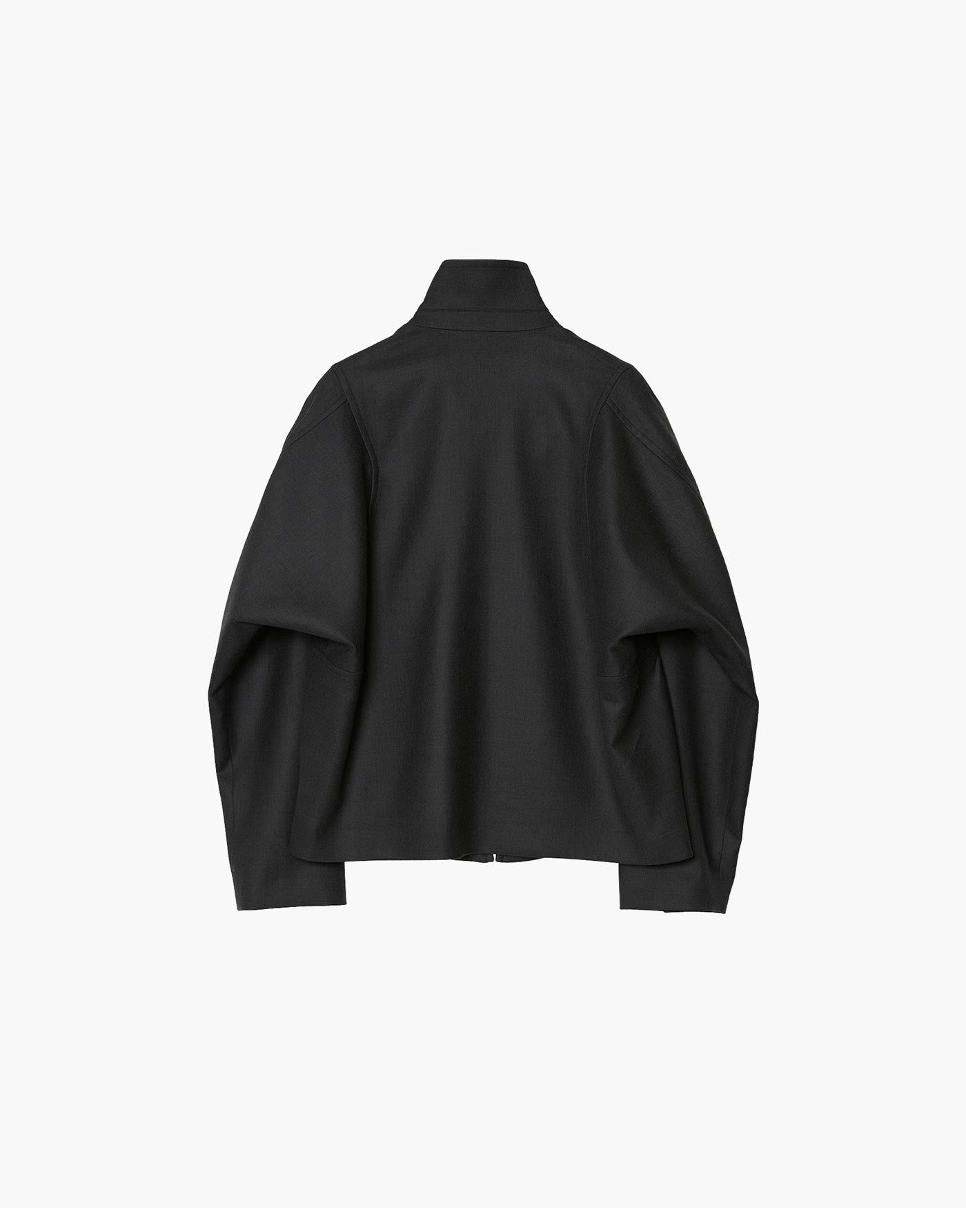 MODIFIED SLEEVE ZIP BLOUSON