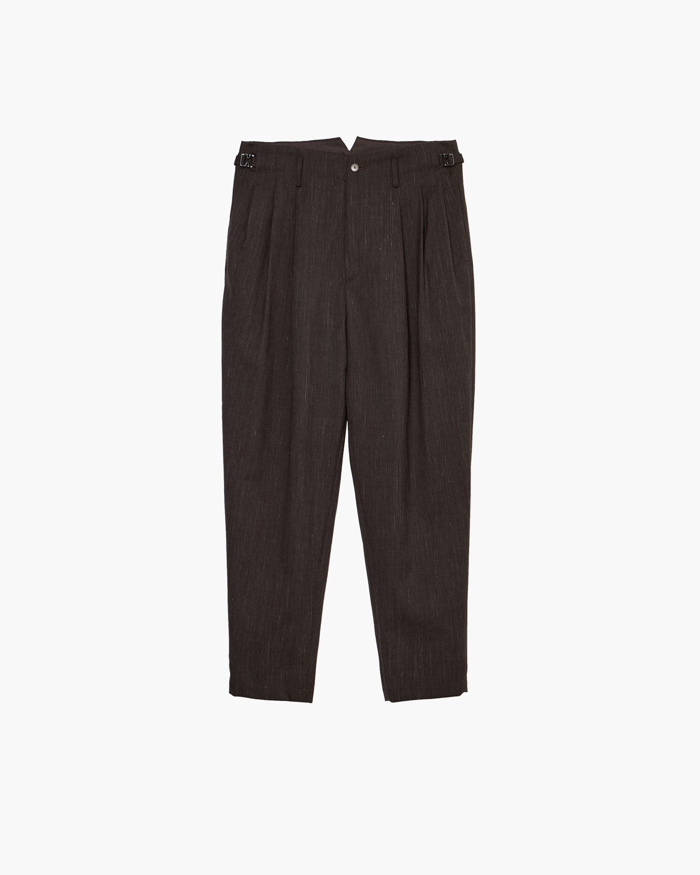 THREE TUCKS TAPERED PANTS