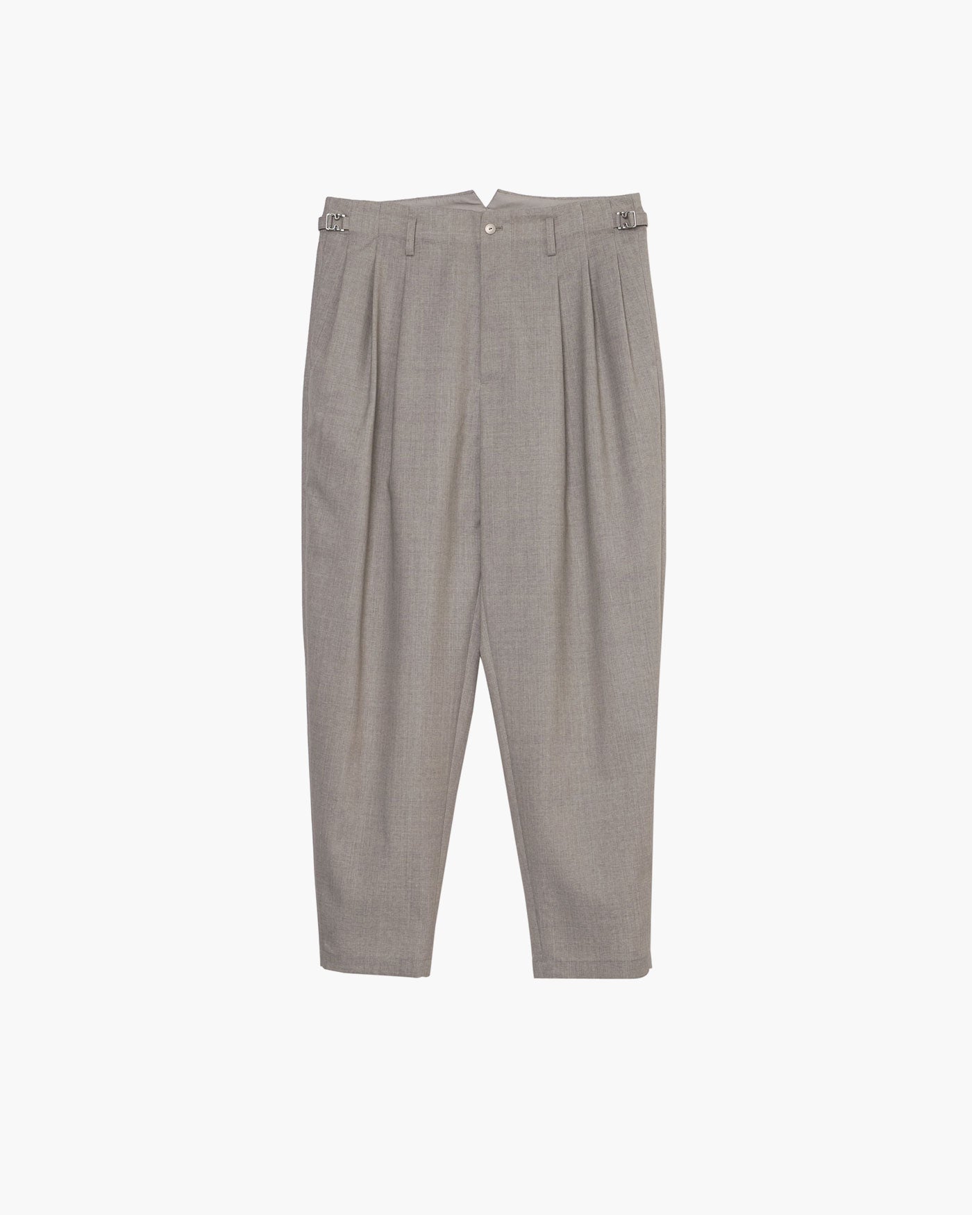 THREE TUCKS TAPERED PANTS