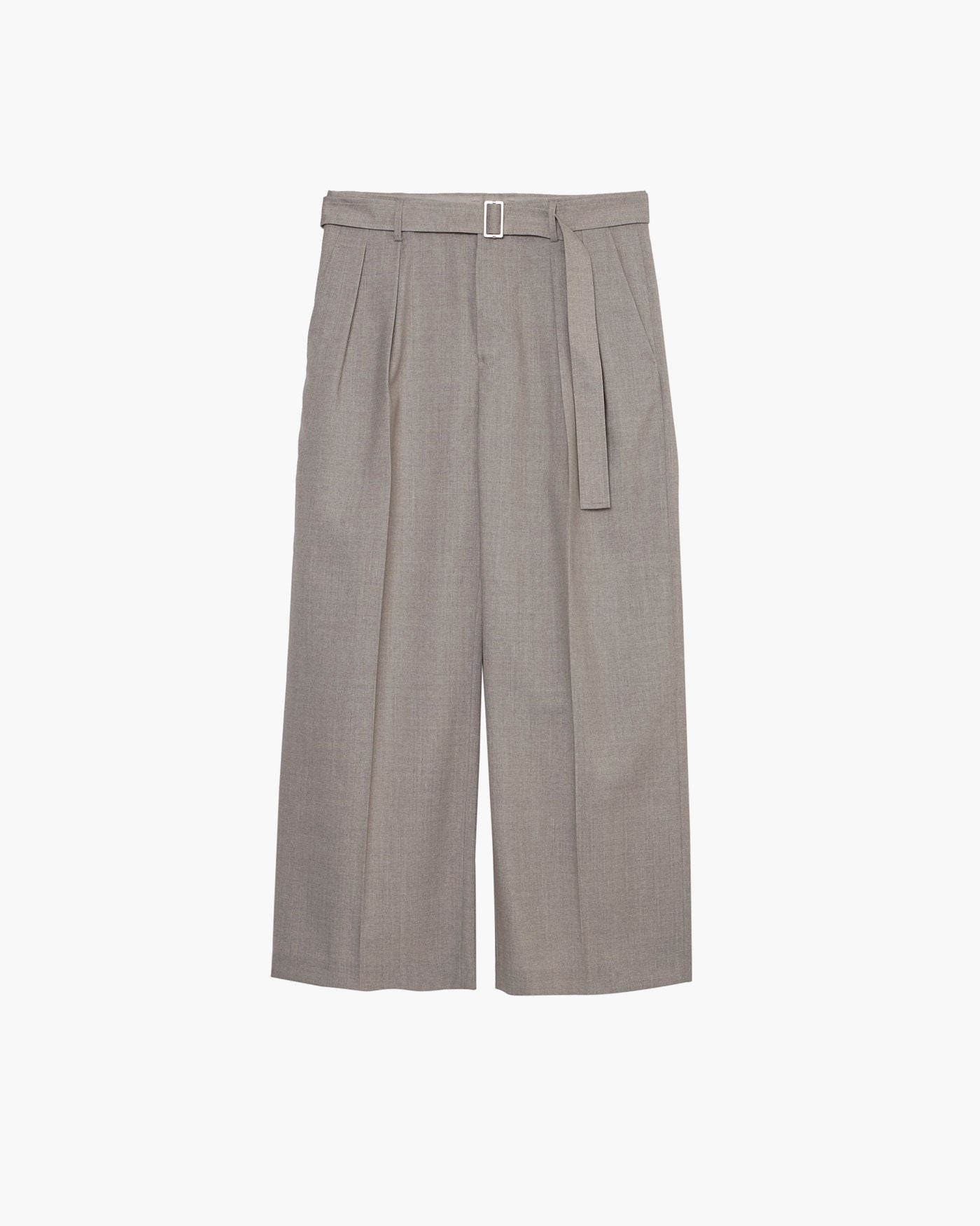BELTED BUGGY TROUSERS