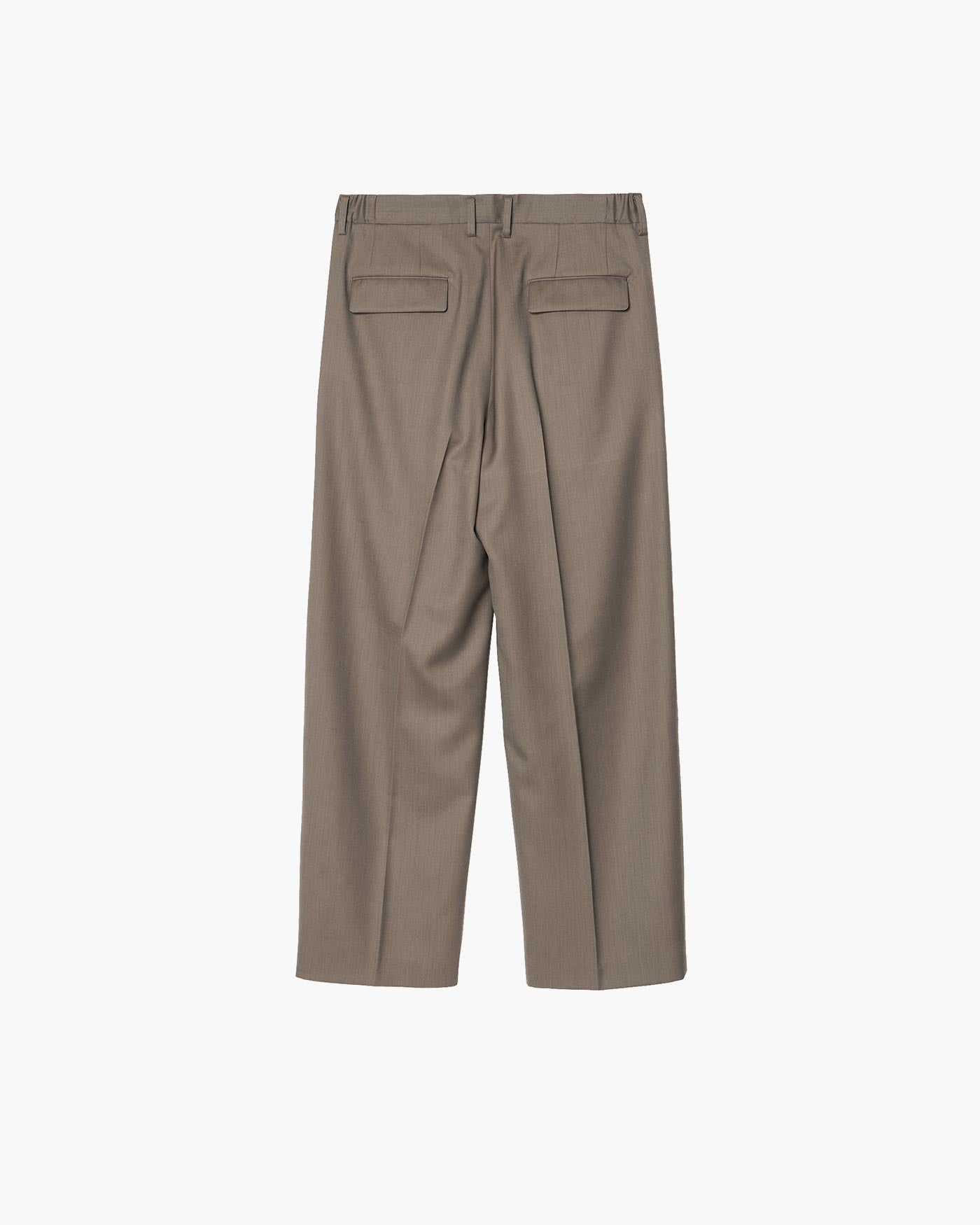 TWO TUCKS WIDE TROUSERS