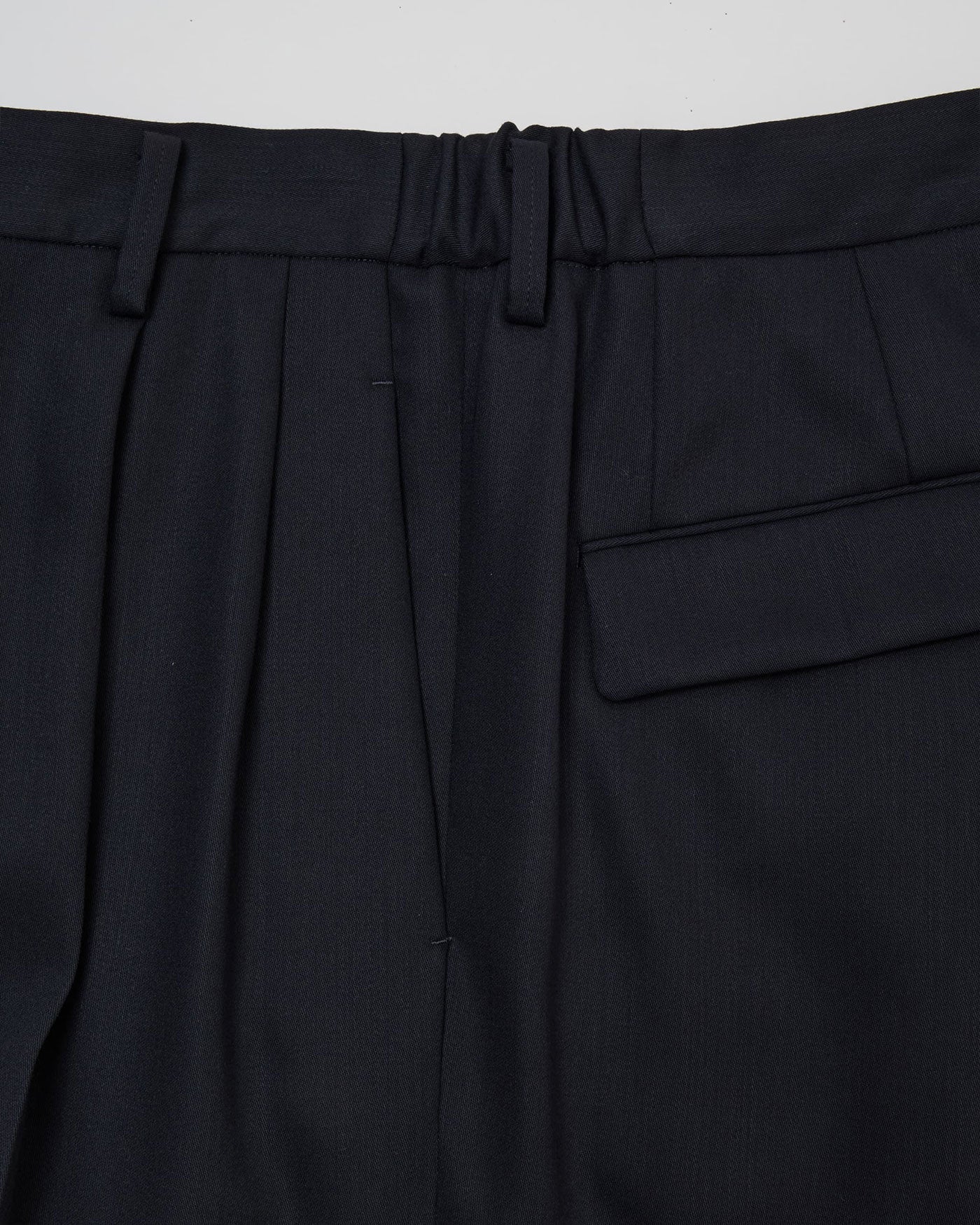 TWO TUCKS WIDE TROUSERS