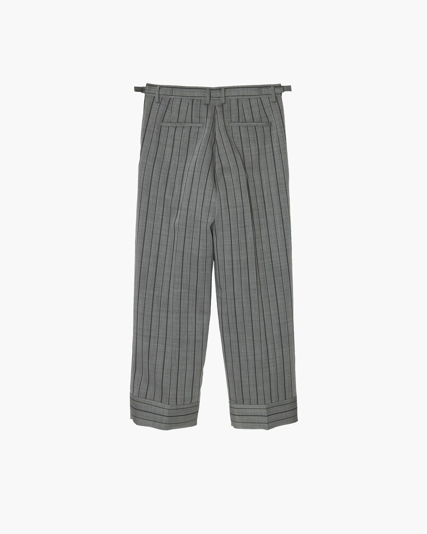 HEM BAND ONE TUCKS TROUSERS