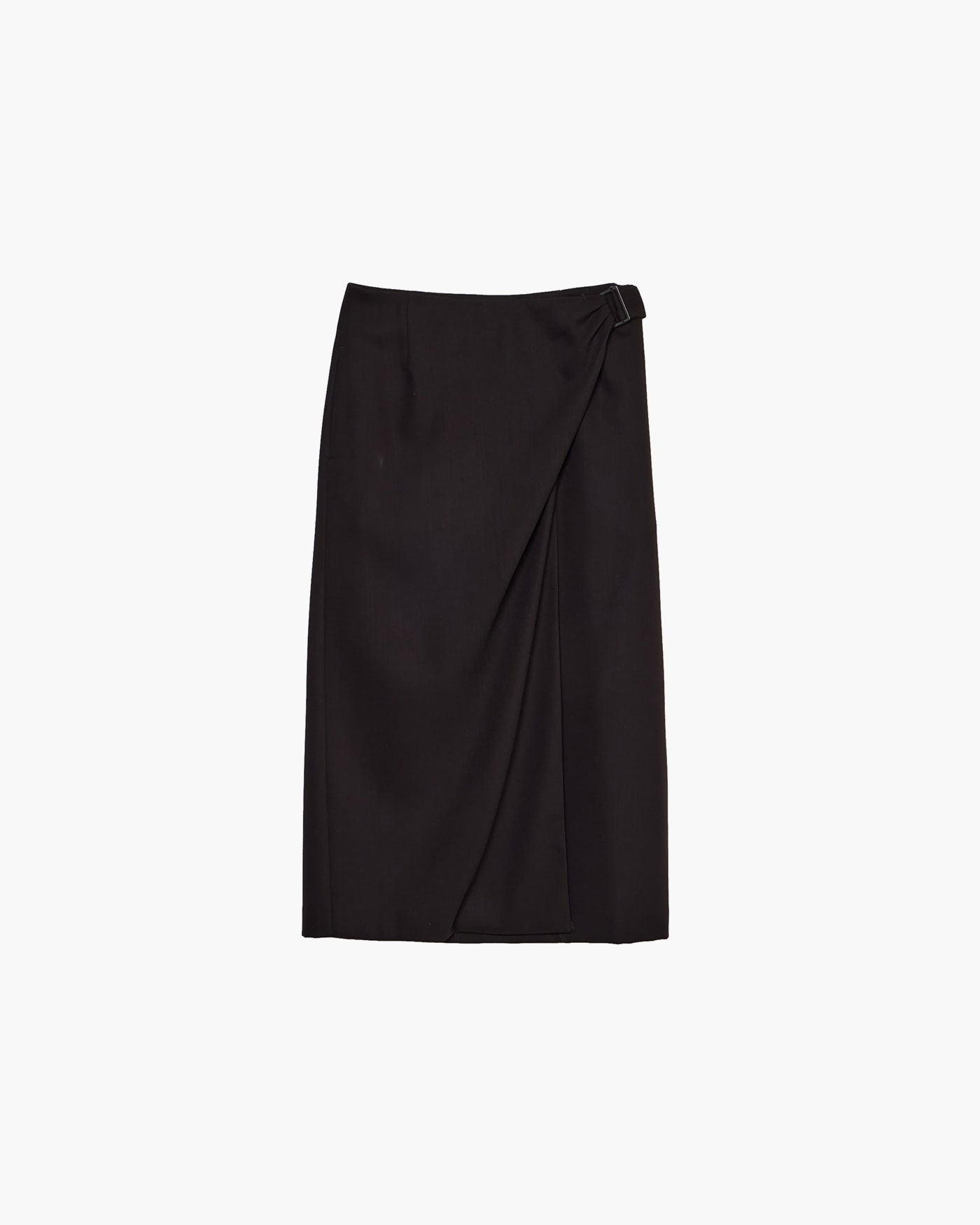DRAPED WRAP-SKIRT