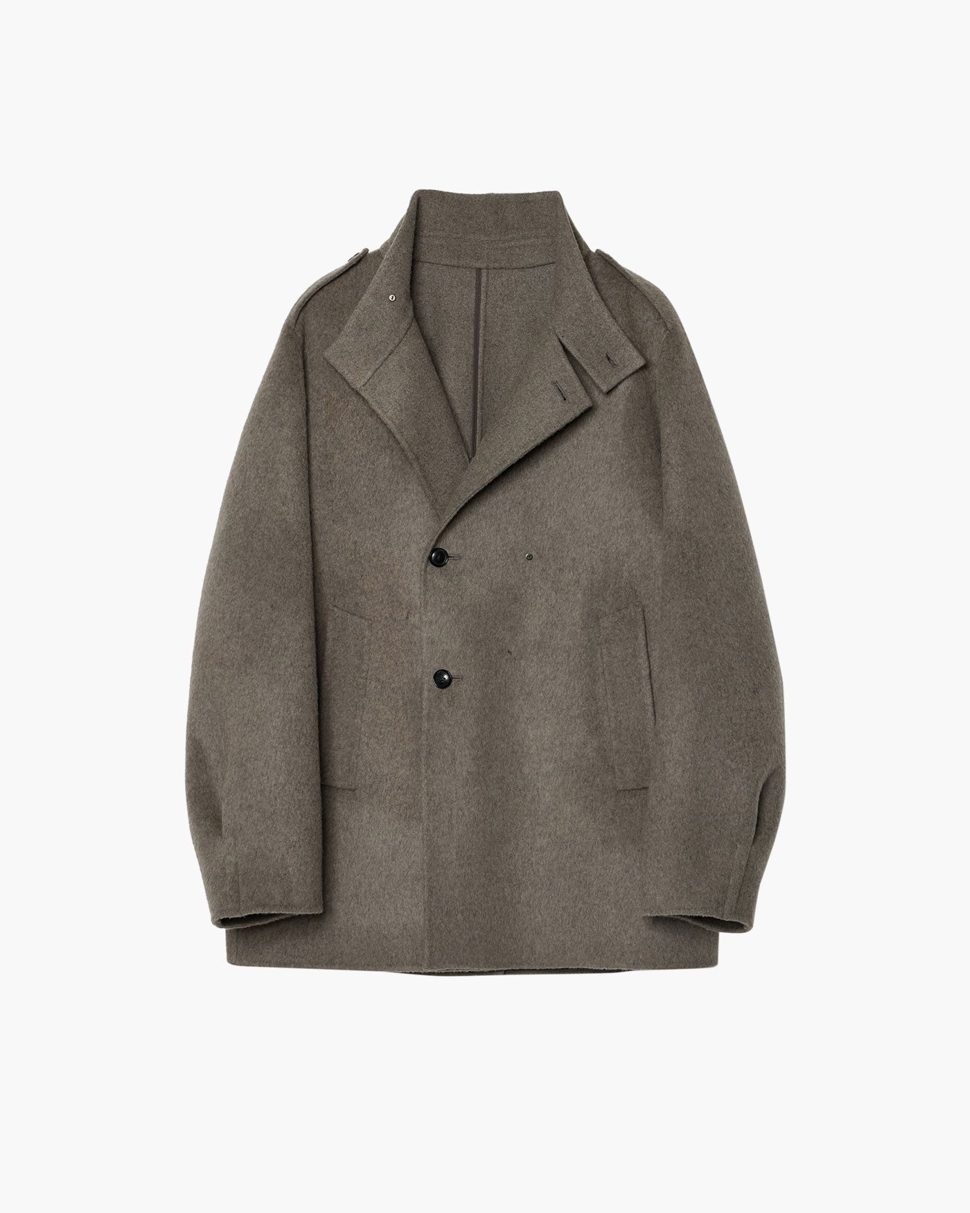 ジャケット・アウター IRENISA/ FLAP POCKETS HALF COAT ジャケット・アウター IRENISA flap Pocket half coat