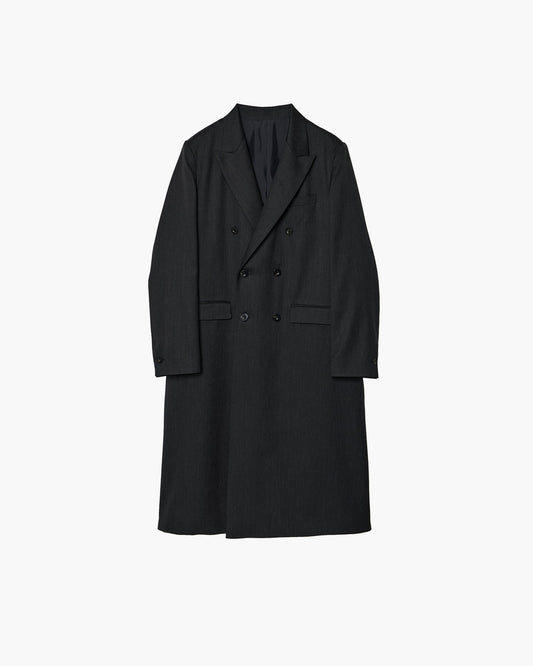 DOUBLE-BREASTED CHESTER COAT
