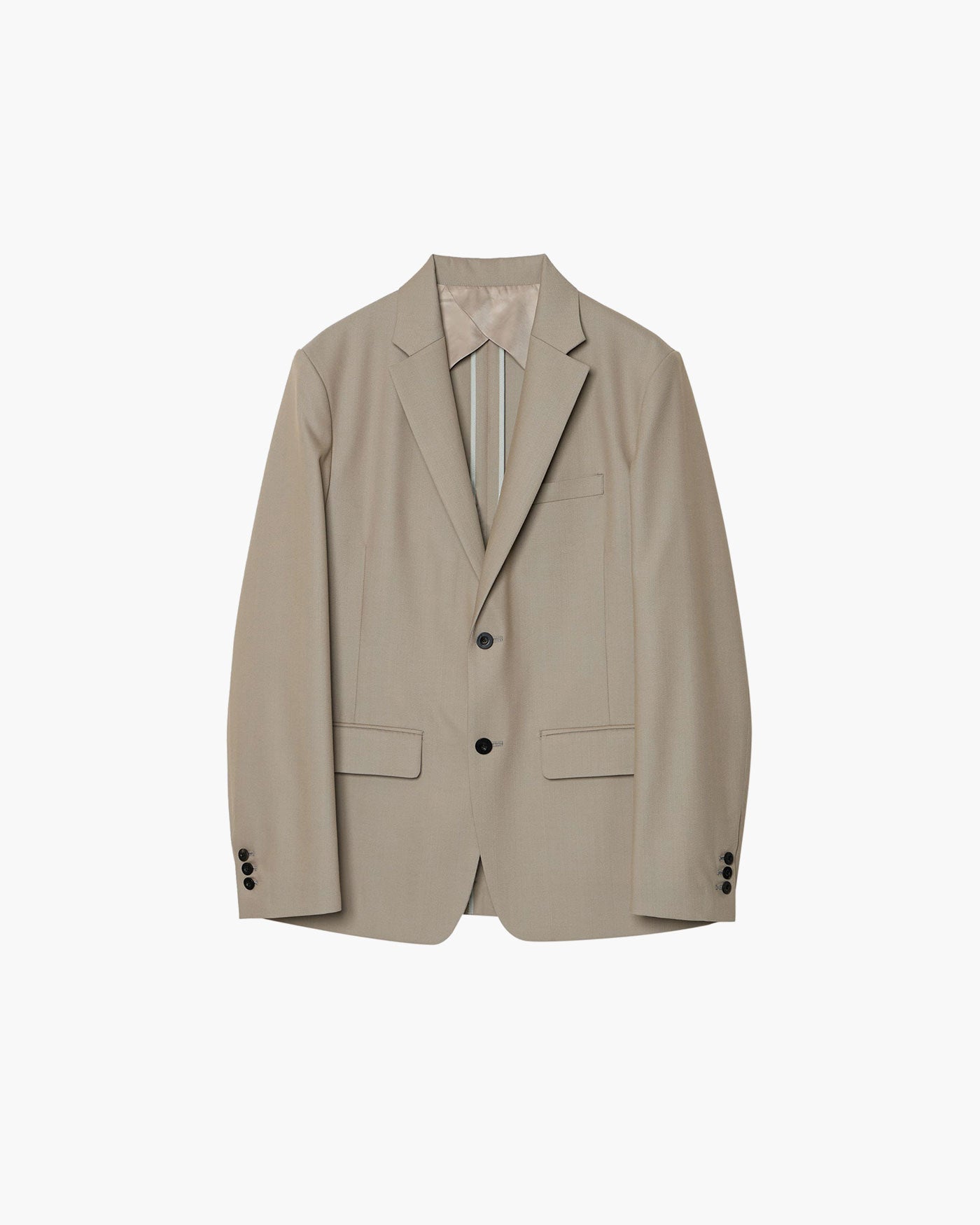 NOTCHED LAPEL SINGLE JAKET
