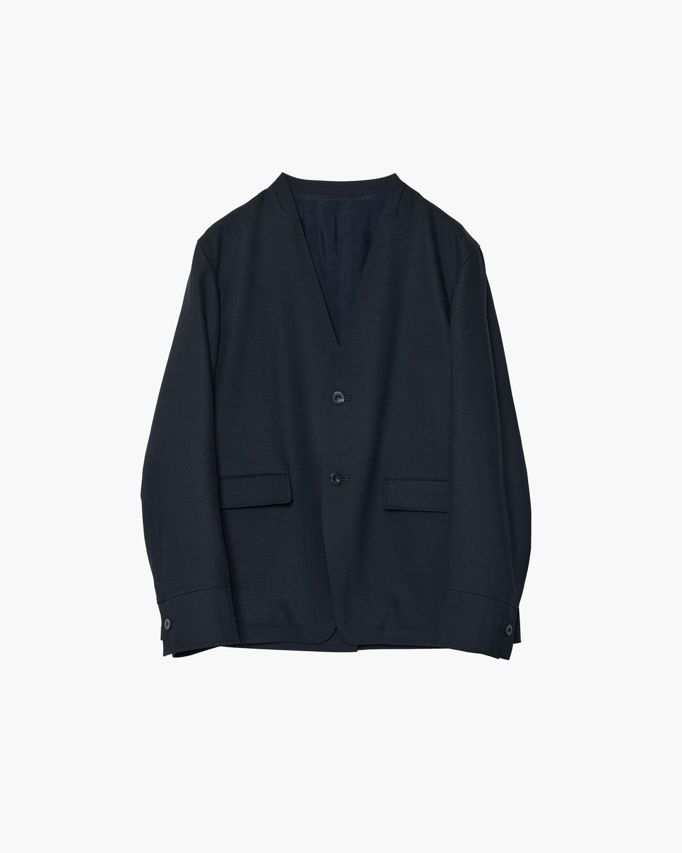 NO-COLLAR JAKET
