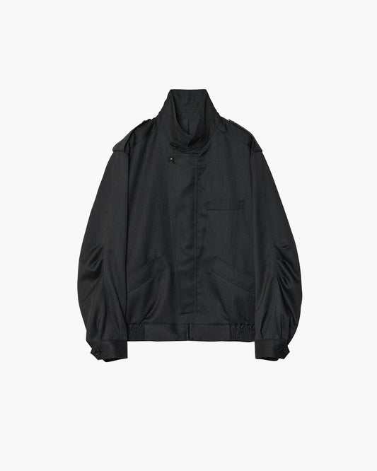 EPAULET ZIP-UP BLOUSON