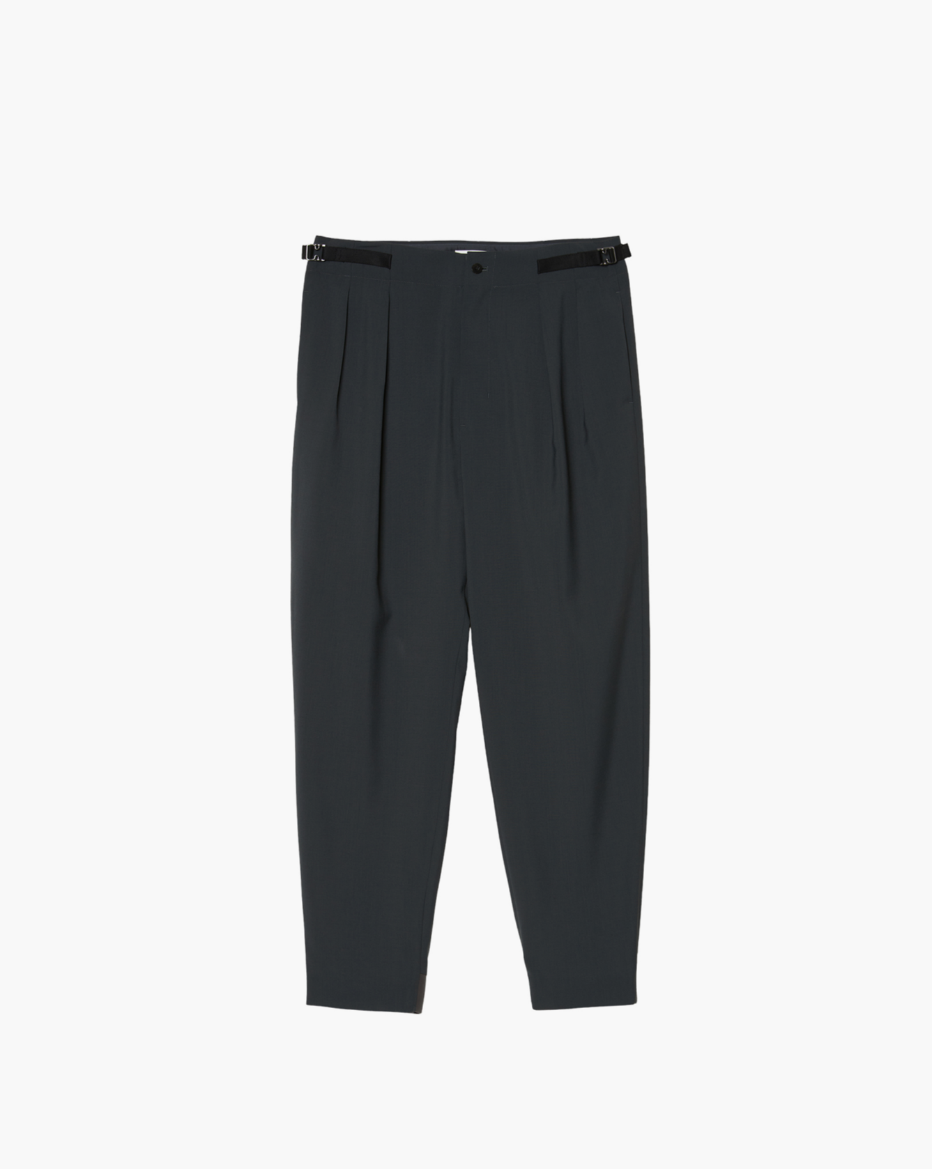 TWO TUCKS TAPERED TROUSERS