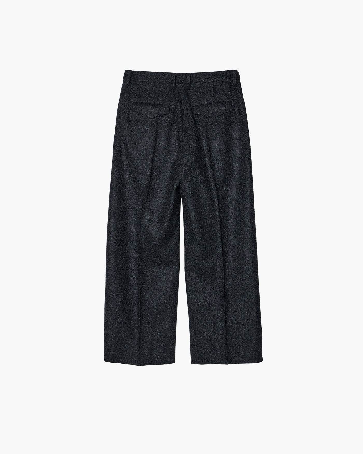 【ブラック（01）】One Tuck Trouser ONE TUCK BUGGY TROUSERS – IRENISA
