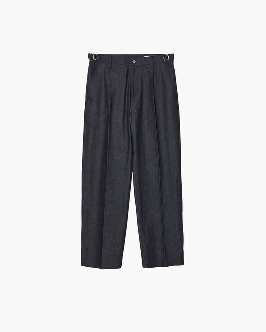 STRAIGHT DENIM TROUSERS