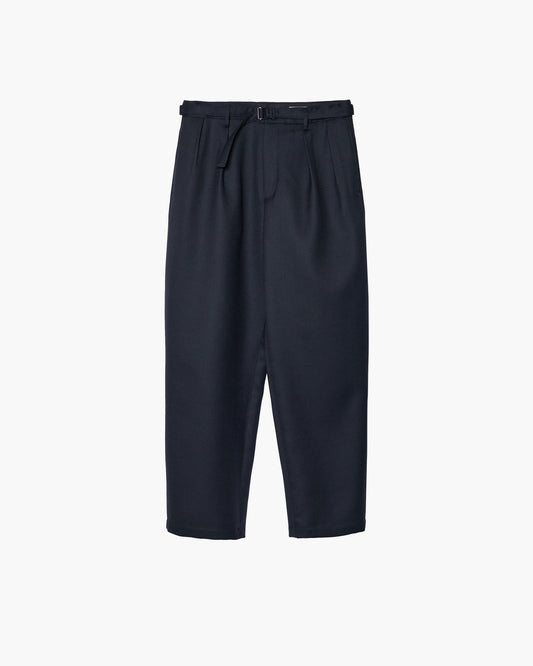 BELTED TAPERED PANTS