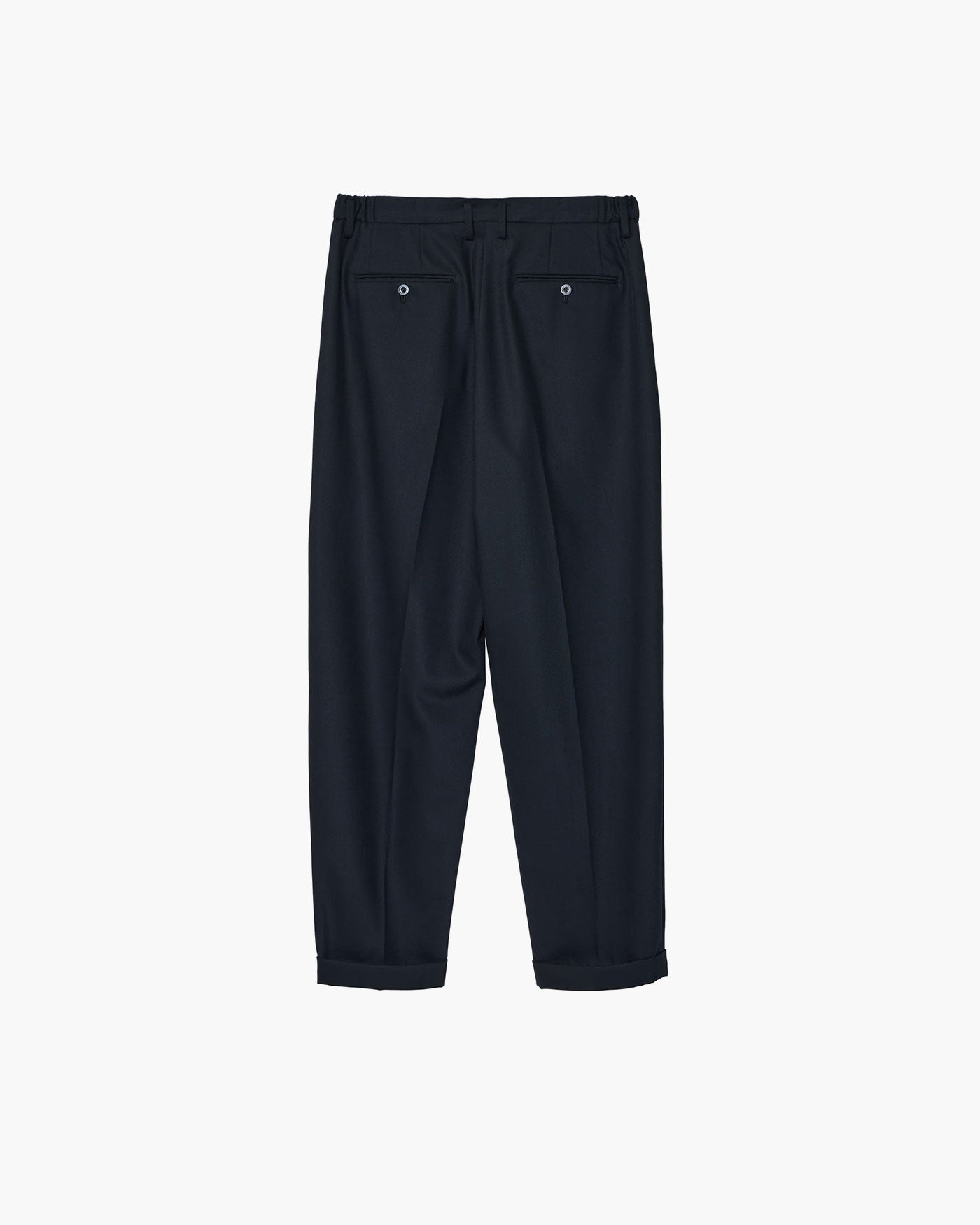 TWO TUCKS TAPERED TROUSERS
