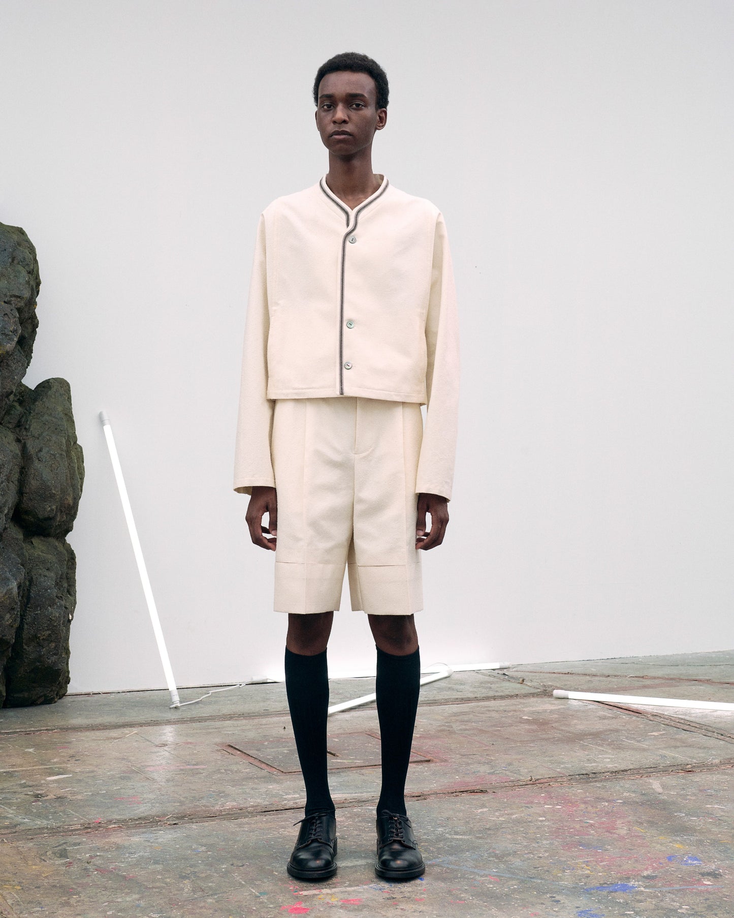 BRAID TAPE SHORT BLOUSON